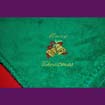 Fleece blanket customized for Christmas
